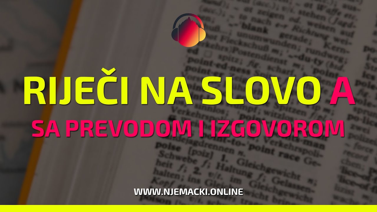 Rijeci na slovo u