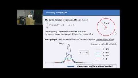Lecture "Fundamentals of SPH" during SPHERIC 2018