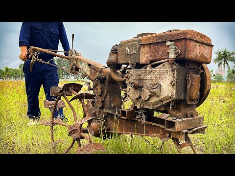 видео: Restoration Of A Tractor That Broke Down 30 Years Ago By A Master Mechanic / Full Restoration