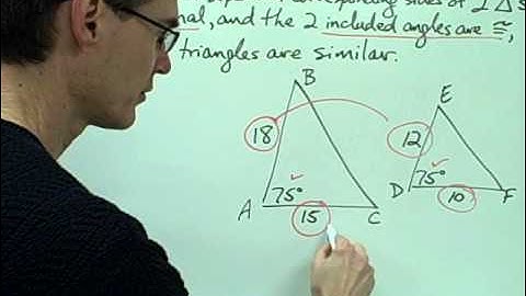 6 3 Triangle Similarity Postulates Theorems