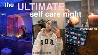 the ULTIMATE selfcare night  my 27 step pamper routine, skincare & haircare