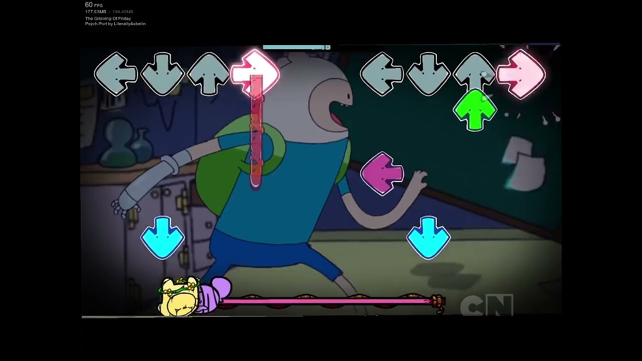 The grieving V3 - PIBBY APOCALYPSE cover versión Finn vs pibby (Terminado 99%)