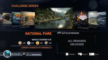 Need For Speed: The Run(2011): Challenge Series: National Park