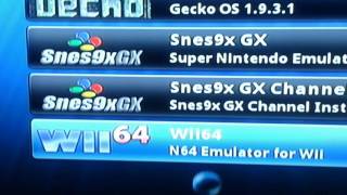 Wii snes9x GX neu