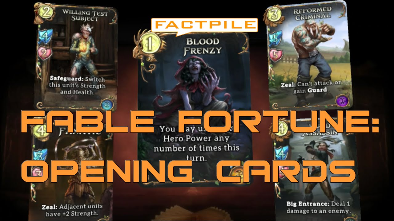 Fable Fortune Opening Card Packs Beta Access