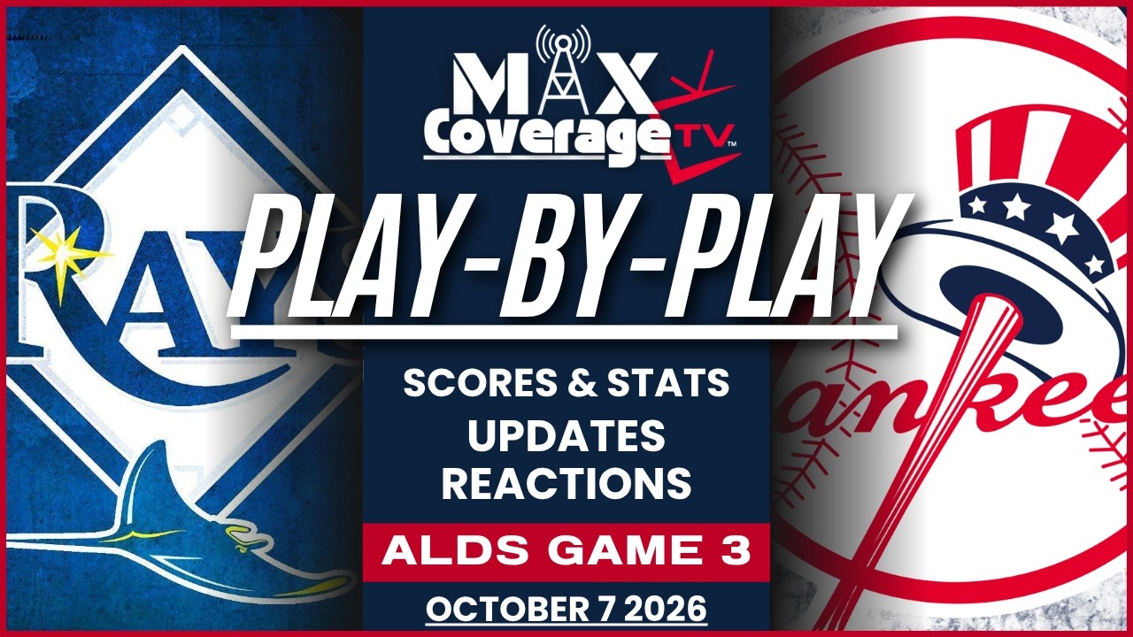 🔴GAME 3 - Tampa Bay Rays vs New York Yankees - ALDS - Play-By-Play (10/7/26)