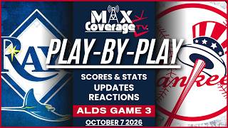 🔴GAME 3 - Tampa Bay Rays vs New York Yankees - ALDS - Play-By-Play (10/7/26) screenshot 1