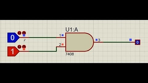 Proteus Simulation Tutorial 4- AND Gate Logic Operations Simulation