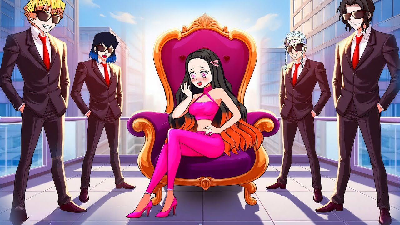 【鬼滅の刃漫画】禰豆子は美しい、そして彼女の周りにはイケメンたちがいる 💖👦👦【Tanjiro & Nezuko】