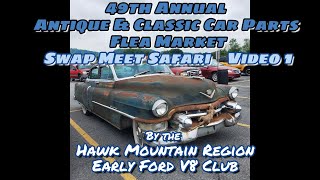 49th Annual Swap Meet Hawk Mountain Region Early Ford V8 Club Video 1