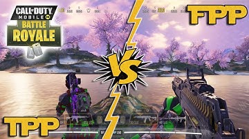 FPP VS TPP WHICH IS BETTER? | CALL OF DUTY MOBILE [SOLO VS SQUAD] | IceZoneGamer