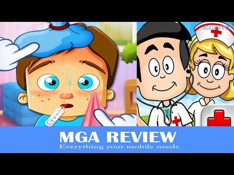 Jogo para crianças - Flu Doctor Kids Emergency GamePlay - Kids game