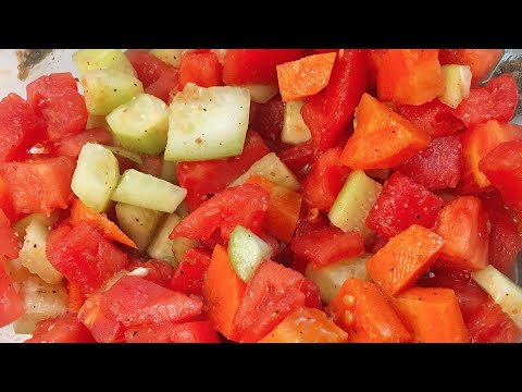 طريقه عمل سلطه لأصحاب القولون