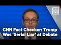 Trump Was 'Serial Liar' at Final Debate, CNN Fact Checker Says | NowThis