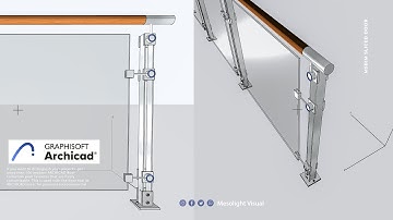 Stunning Stainless Steel Railing Systems | ArchiCAD tutorial