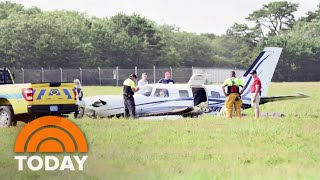 Passenger lands small plane after pilot suffers medical emergency