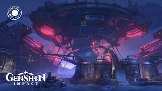 Het Redoute Temidden Van De Ijzige Wind Kuuvahki Experimenteel Ontwerpbureau Ost 1 Genshin Impact Ost