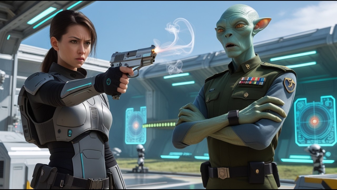 He Smirked, “Show Me Human Skill”—She Drew, Fired and Redefined Accuracy | HFY SCIFI BEST STORY