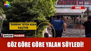 Suç makinesi polisten kaçtı!