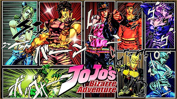 Every JoJo OP, but only the Joestar Family