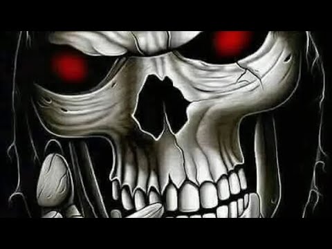 240x320 animated skull wallpaper