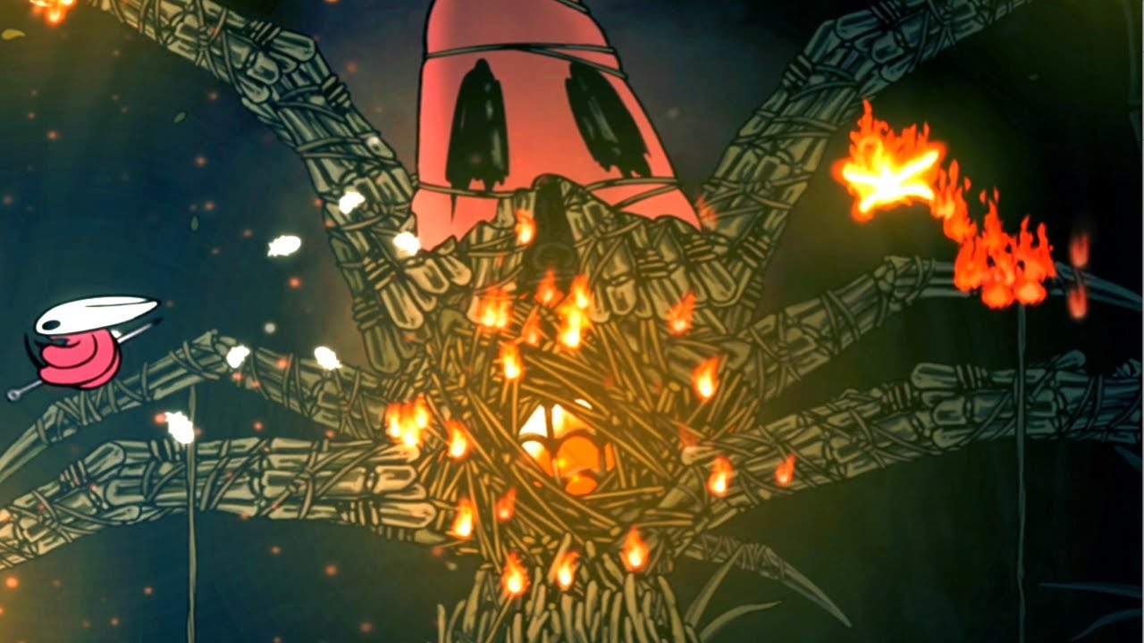 Hollow Knight Silksong SECRET Boss Fight Father of the Flame