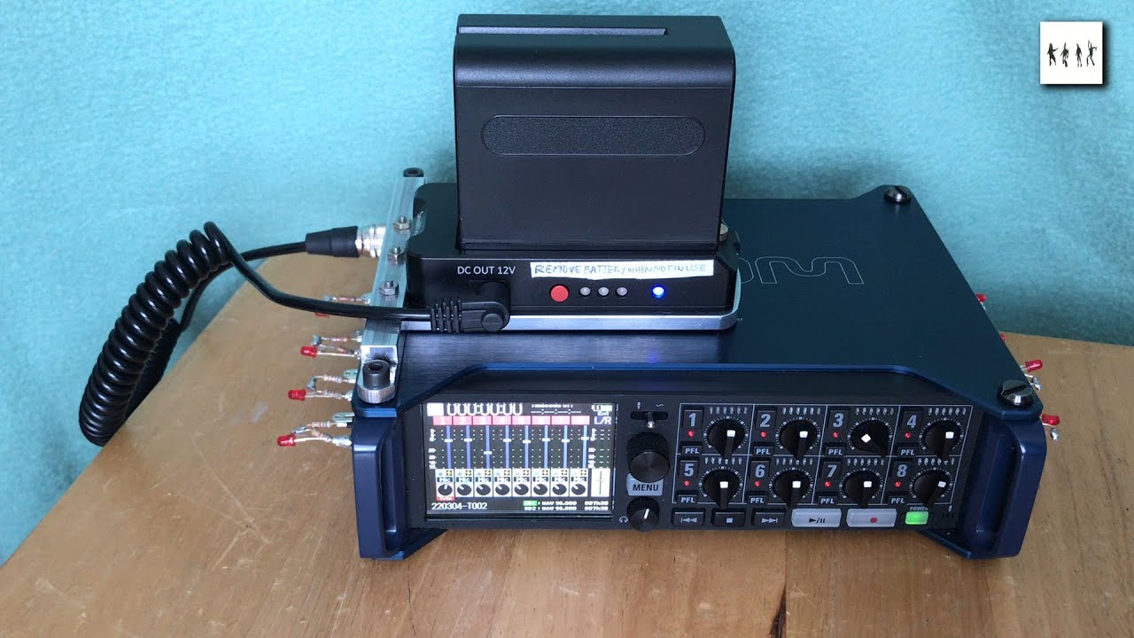 Powering Zoom F8n & Roland R-26 Field Recorders with NP-F Style ...