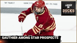 Cutter Gauthier Headlines Top Ducks Prospects Next Season