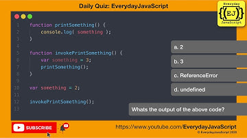 #DailyQuiz - Question 26 | Everyday JavaScript | Lexical Scoping