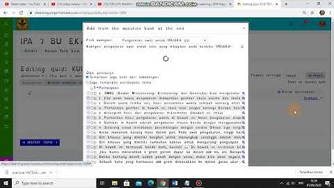 CARA UPLOAD SOAL KE BANK SOAL DI MOODLE