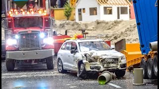 Awesome RC Trucks! Audi Q5 crash!