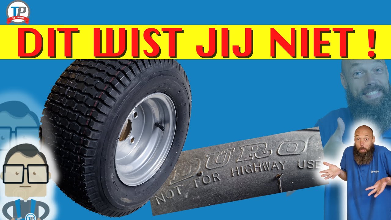 Wiel voor langzaamverkeer, Welk Wiel Voor Tuinbouw?, Gazonbanden voor Hoveniers en Tuinliefhebbers