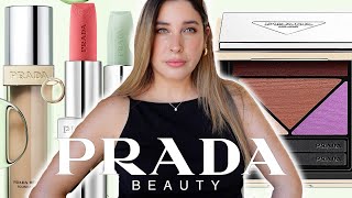 Prada Makeup  In Depth Review Swatches And Application Of Foundation Eyeshadows And Lipsticks