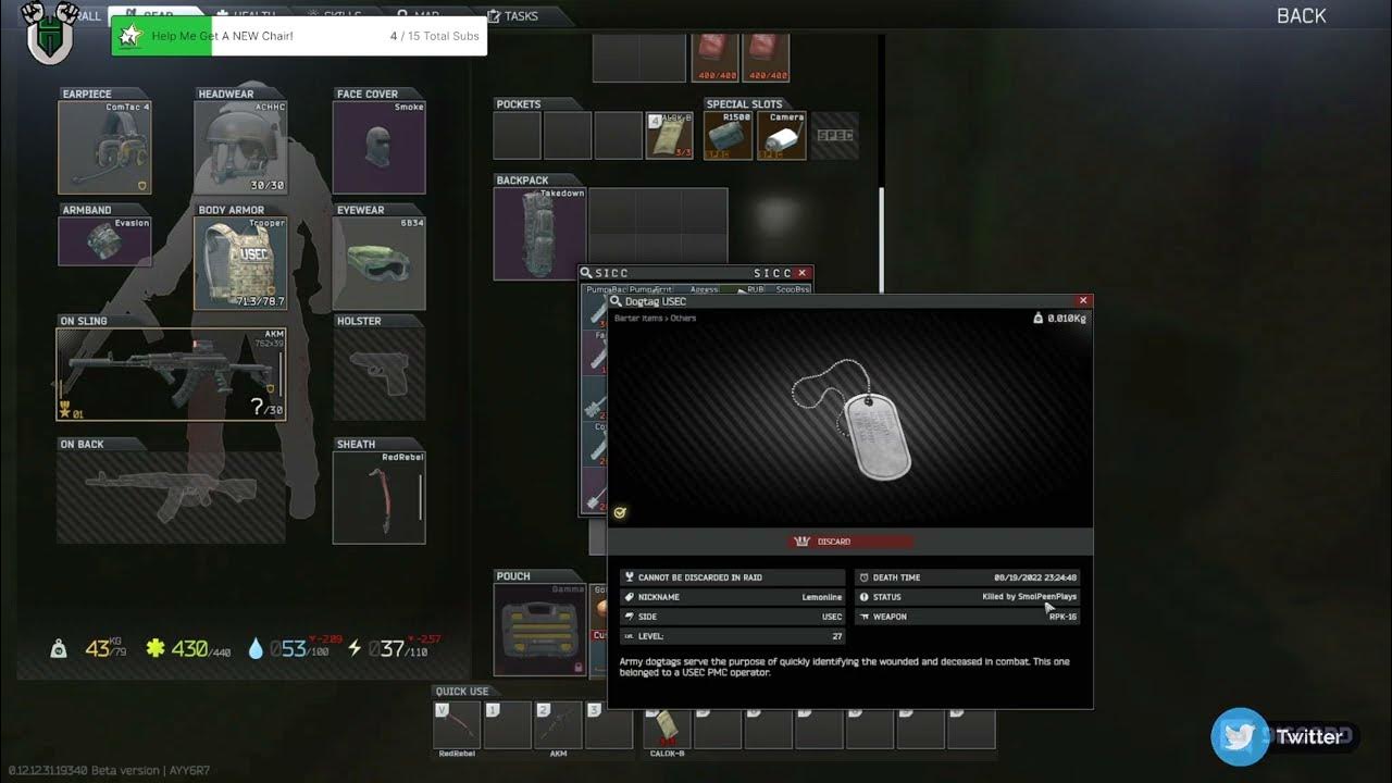 TARKOV NAMES ARE LIKE.... YouTube