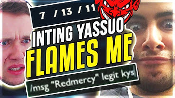 INTING YASSUO FLAMES ME?! ft. Moe, Viper, Revenge - League of Legends