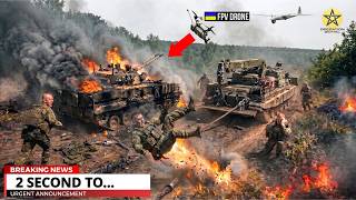 Russian Troops Try to SAVE an Armored Vehicle from Ukrainian FPV Drones — Then THIS Happened...