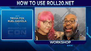 How to use Roll 20 | Renegade Con Winter 2021