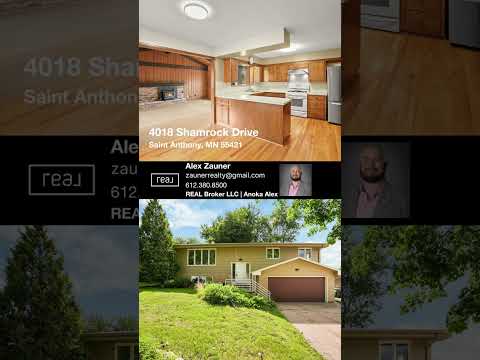 4018 Shamrock Drive, Saint Anthony, MN home video tour