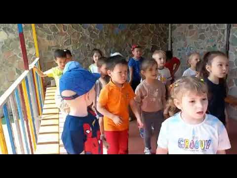 И снова зарядка в садике у Алисы - YouTube