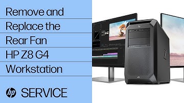 Remove and Replace the Rear Fan | HP Z8 G4 Workstation | HP