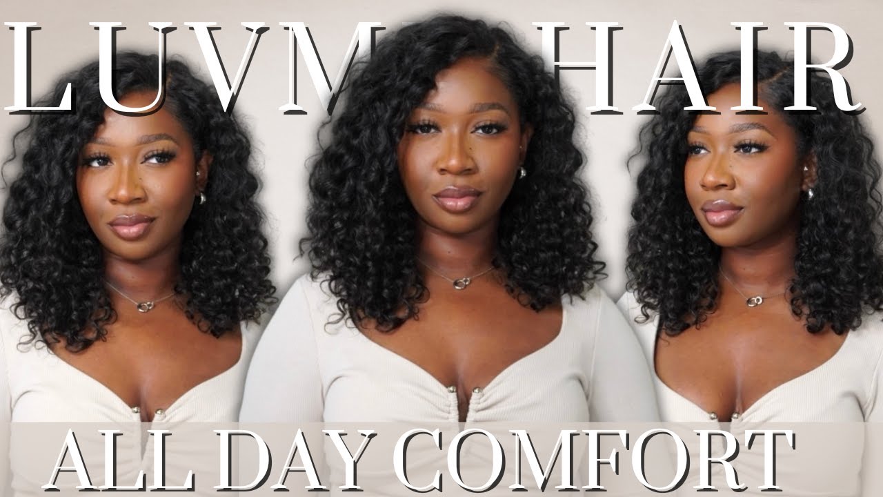LuvMe Hair All Day Comfort Deep Wave Wig | Beginner Friendly | Big Head Friendly | Tan Dotson