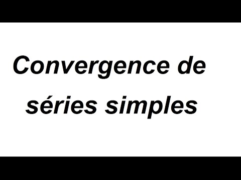 Vidéo: Comment savoir si la fonction converge ou diverge ?