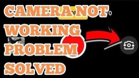 Redmi 7A Camera Not Working Problem Solved