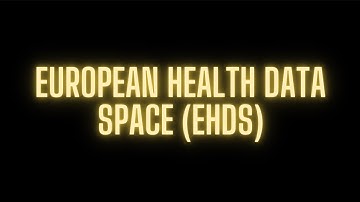 11. European Health Data Space (EHDS)