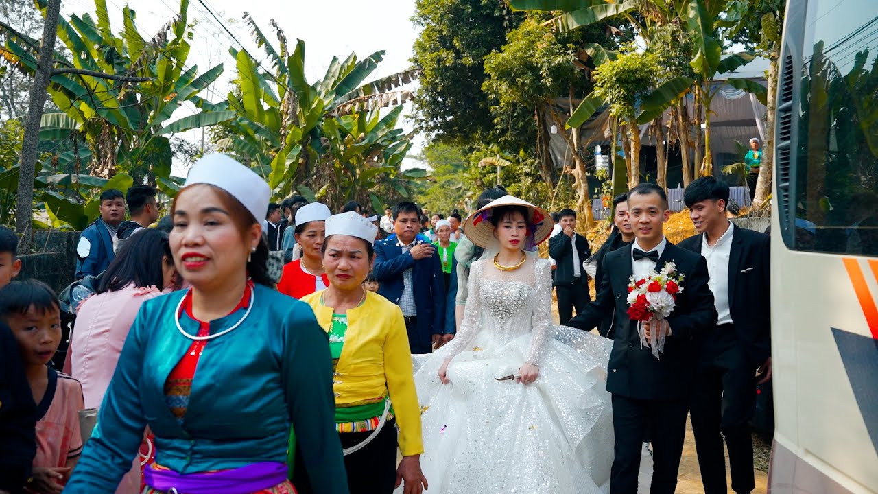Đám cưới dân tộc Mường Hoà Bình: Chiến Thắng - Ngọc Bích