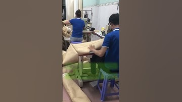 Quy trình may túi lọc bụi Nomex - Túi lọc chịu nhiệt trên 200 độ C | Hiếu Châu Vina#short