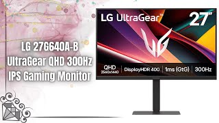 Lg Ultragear 27G640A-B Review 300Hz Qhd Gaming Monitor