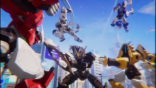 Honkai: Star Rail - Trailblazer vs The Daybreak Squadron Mechatron Battle Cutscene