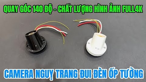 HÀNG HOT camera nguỵ trang đui đèn ốp tường wifi full4k mới nhất , camera giấu kín đui đèn giá rẻ