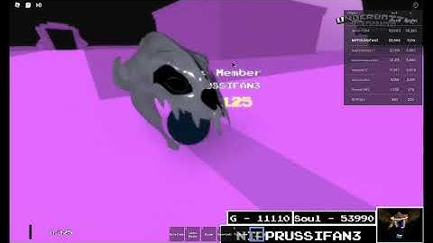 Roblox: UnderBattle Maniac fighter. showcasing all main character part 1/2 (ch3)